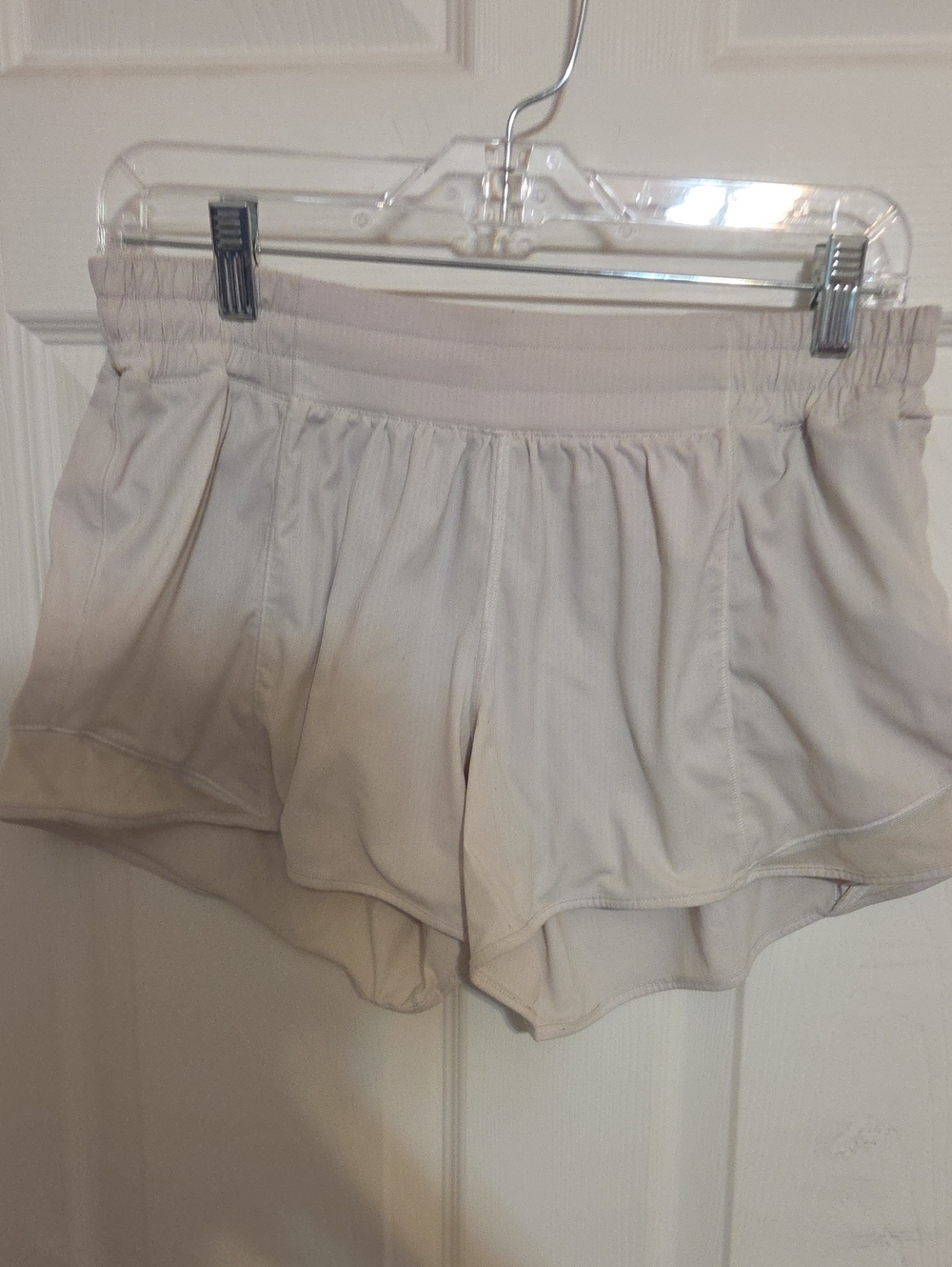 lululemon athletica Light Cream Women's Athletic Shorts